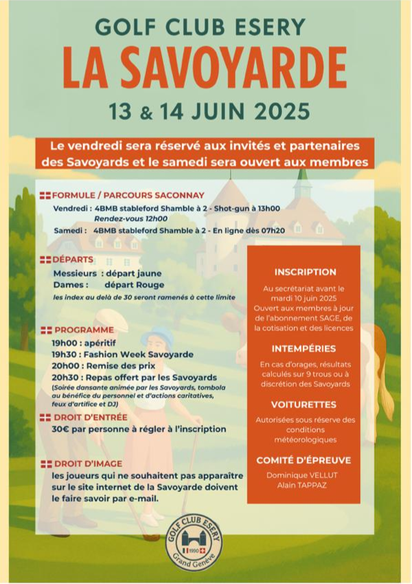 Golf Club Esery La Savoyarde